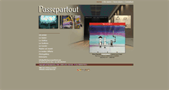 Desktop Screenshot of galleriapassepartout.com